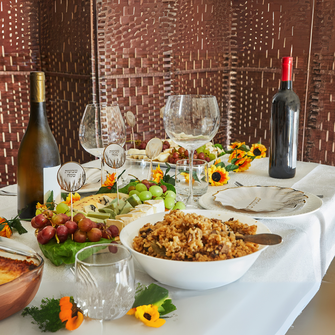 Shavuot Table Setting