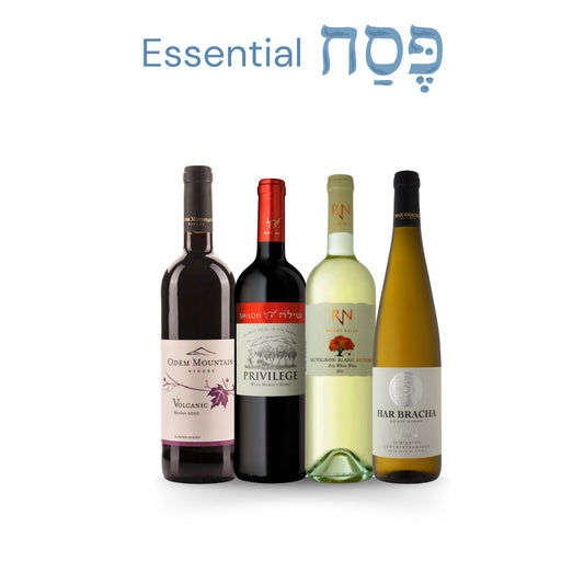 The Essential Seder Set (4 Bottles)