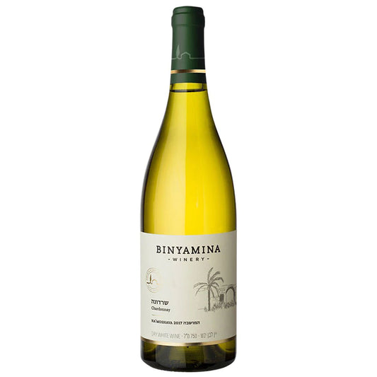 Binyamina Moshava Chardonnay 2018-Chardonnay-Binyamina-Kosher Wine Warehouse