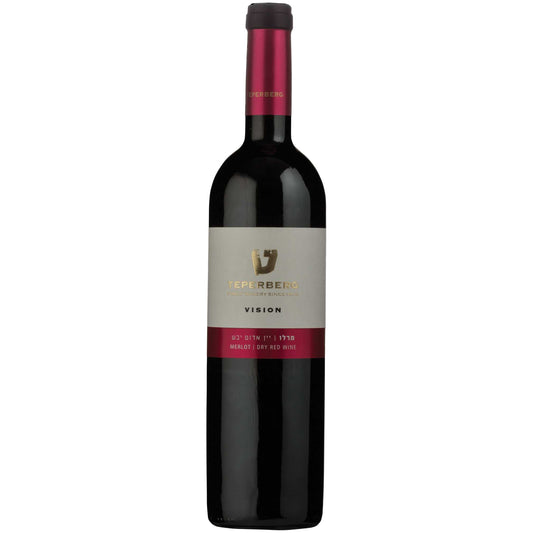 Teperberg Merlot Vision 2021-Malbec-Teperberg-Kosher Wine Warehouse