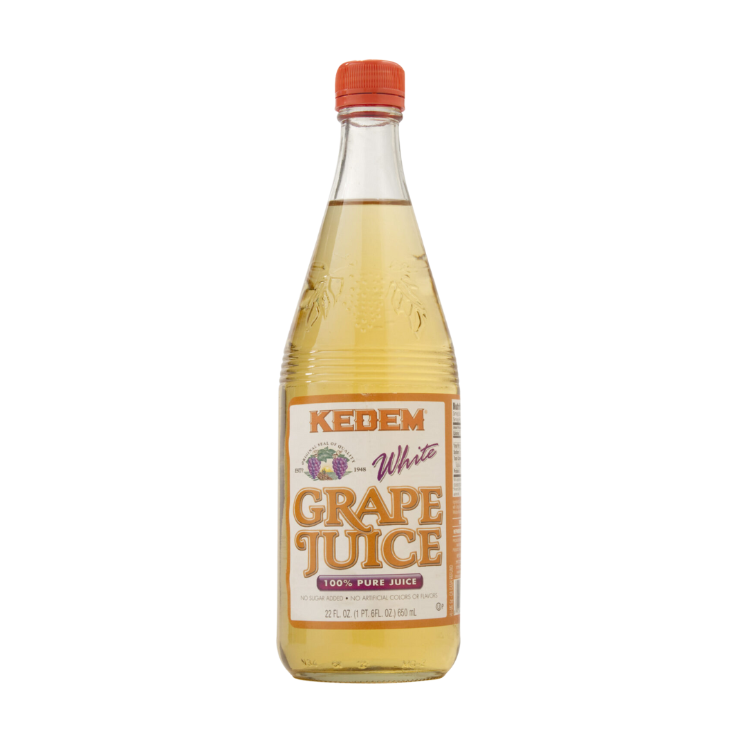 Kedem Grape Juice White - Glass 22 oz