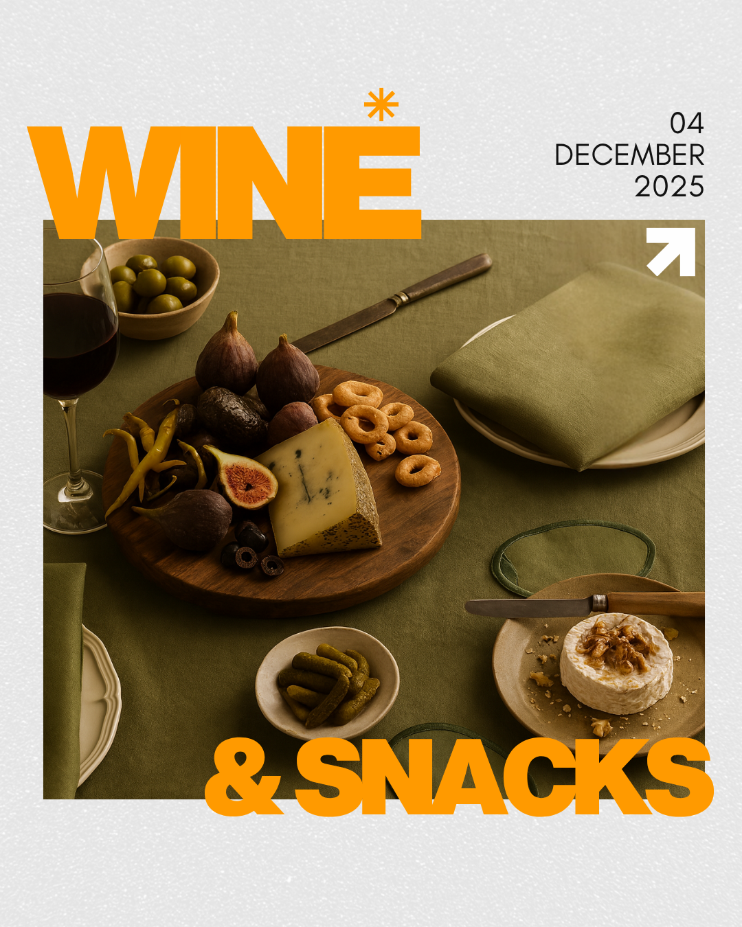 Wine & Snacks with Kosher Wine Warehouse