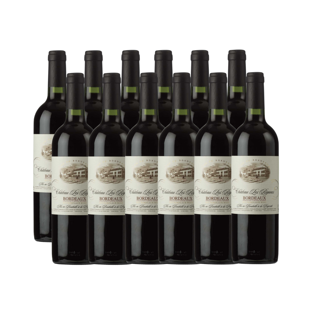 Chateau Les Riganes Bordeaux 2022 (Case)