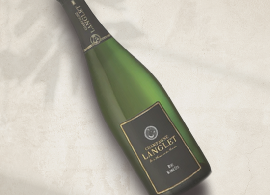 bottle of Champagne Langlet Brut Grande Reserve