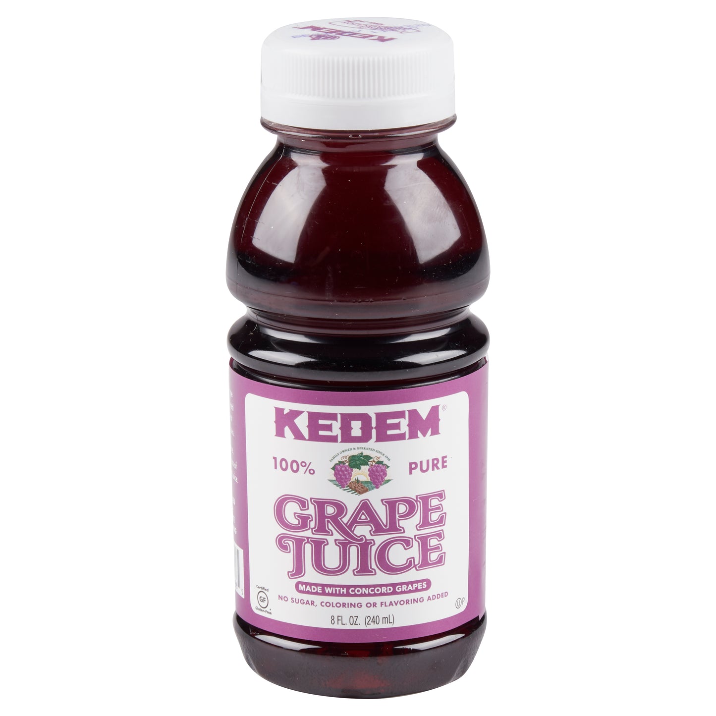 Kedem Grape Juice - Plastic Bottle 8 Oz-Juice-Kedem-Kosher Wine Warehouse