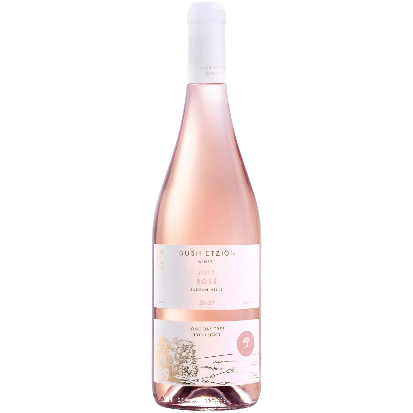 Gush Etzion Lone Oak Tree Rose 2021-Blend-Gush Etzion-Kosher Wine Warehouse