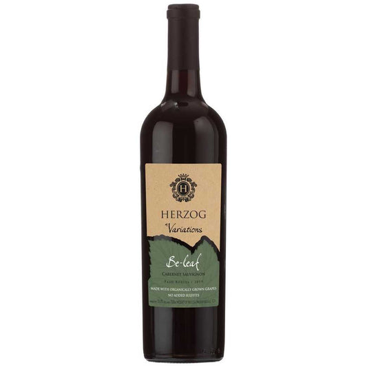 Herzog Variations Be-Leaf Organic 2020-Cabernet Sauvignon-Herzog-Kosher Wine Warehouse