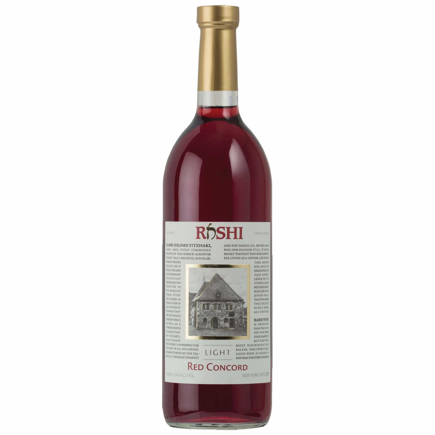 Rashi Light Red Concord-Concord-Rashi-Kosher Wine Warehouse