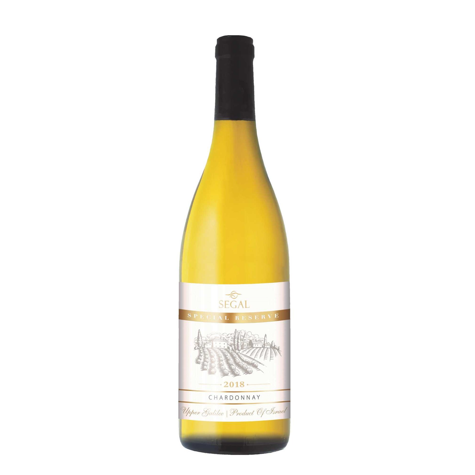 Segal's Chardonnay Special Reserve 2019-Chardonnay-Segal's-Kosher Wine Warehouse