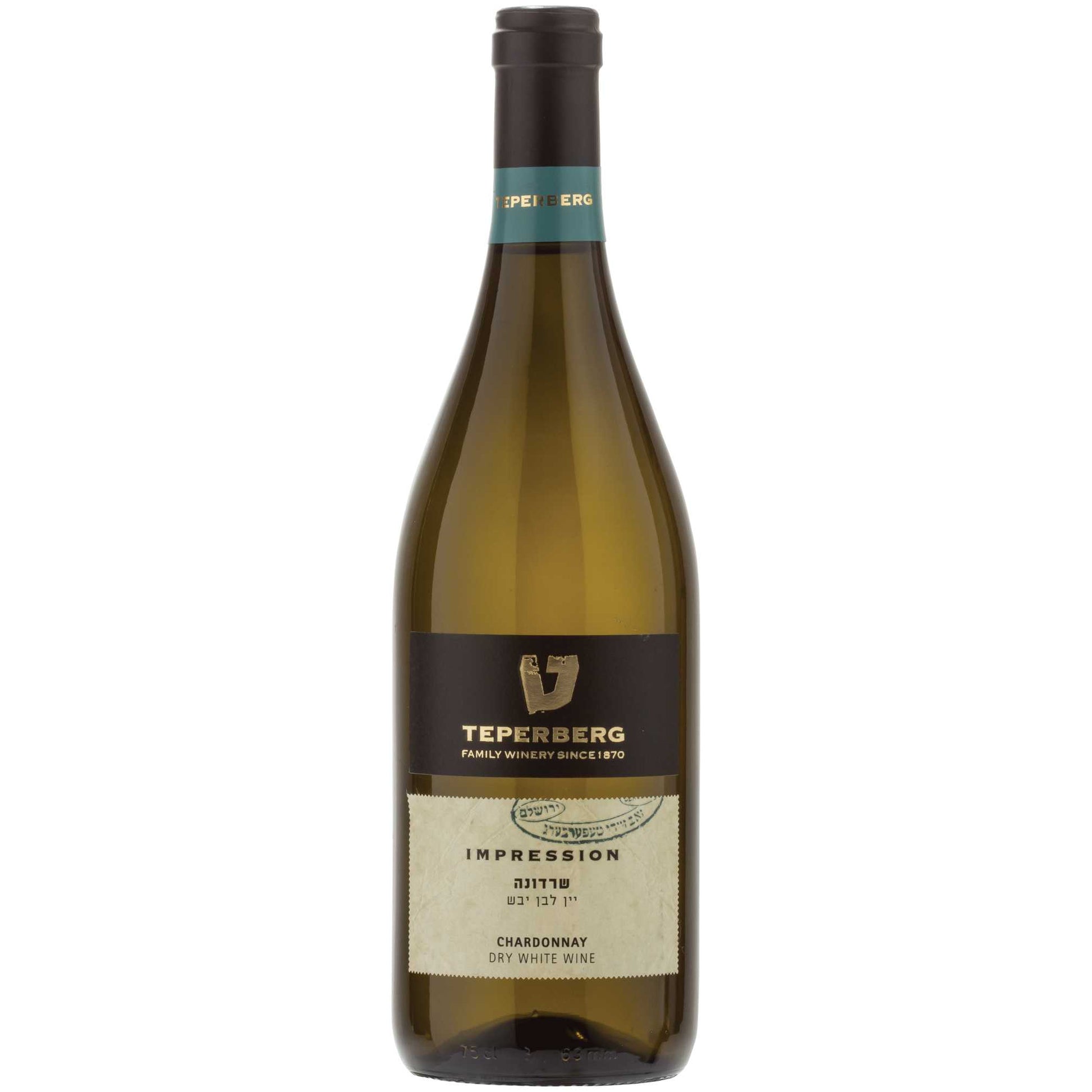 Teperberg Chardonnay Impression 2019-Chardonnay-Teperberg-Kosher Wine Warehouse